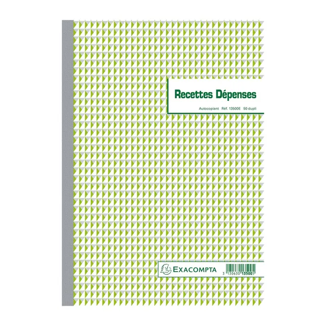 exacompta-guildhall-kassenbuch-a4-einnahmen-ausgaben-50-seiten image 1