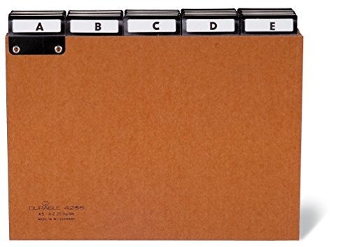 durable-duraquick-425511-leitregister-a-z-a5-quer-braun image 4